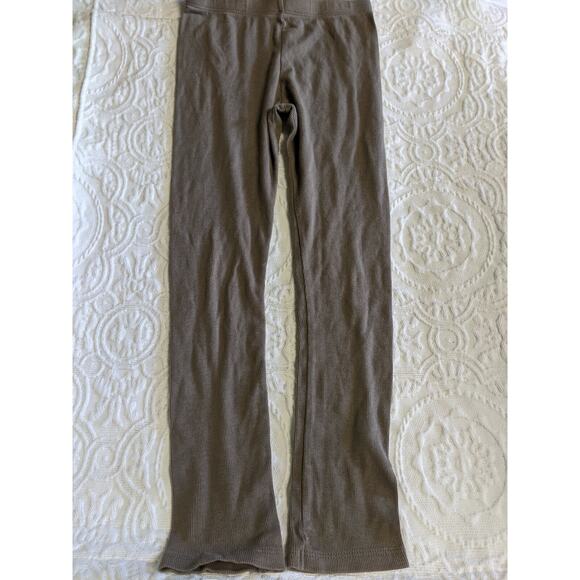 Peek girls sz. 8 khaki ribbed legging pants. Soft, great shape - Picture 1 of 9
